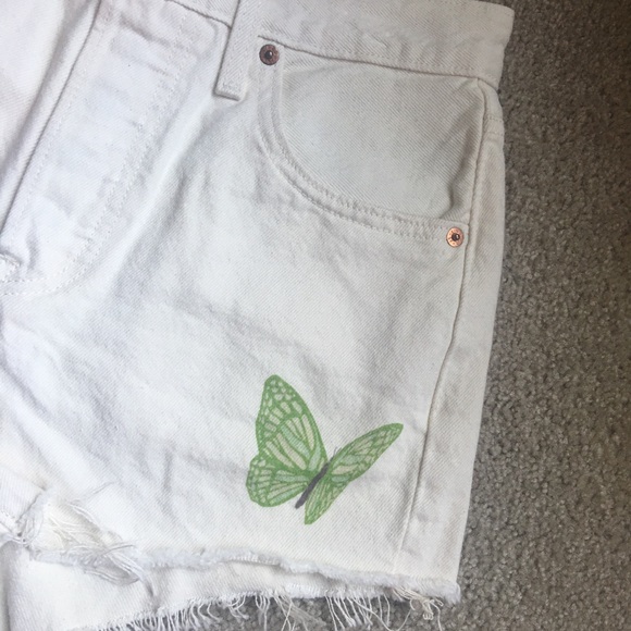 Levi’s denim shorts Sz 25 - Picture 3 of 12
